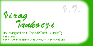 virag tankoczi business card